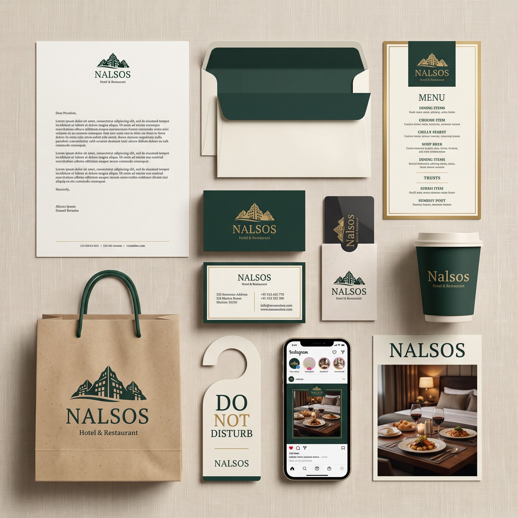 Comprehensive brand identity manual and corporate typography standard